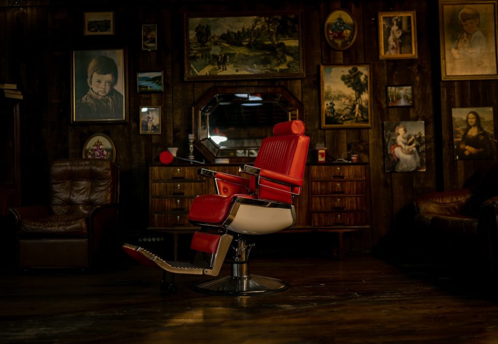 Barbershop chair