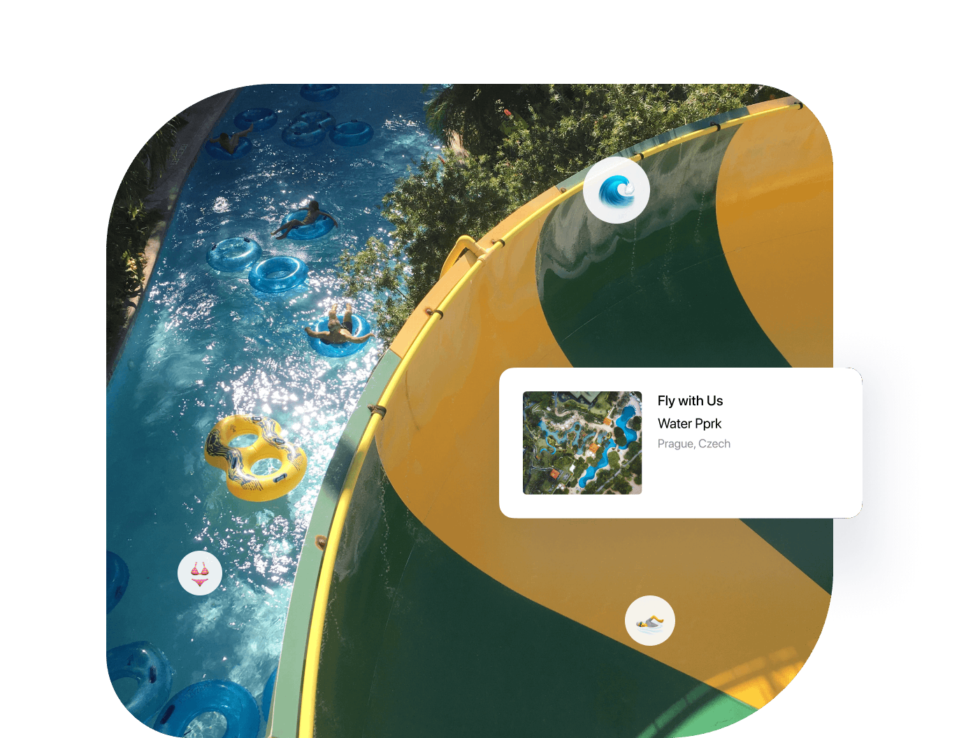 Subscriptionfree online booking system for water parks