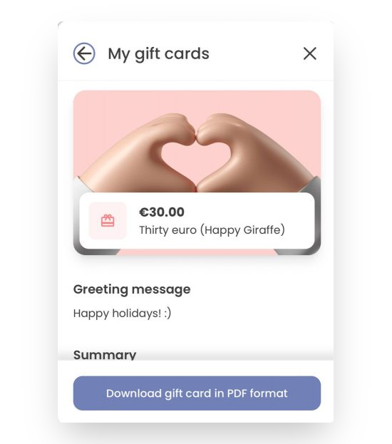 download gift card