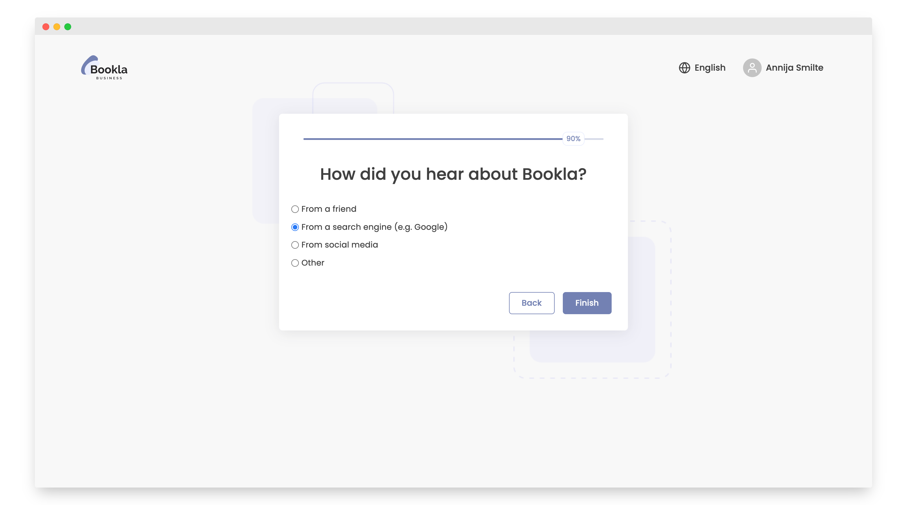 learned about bookla
