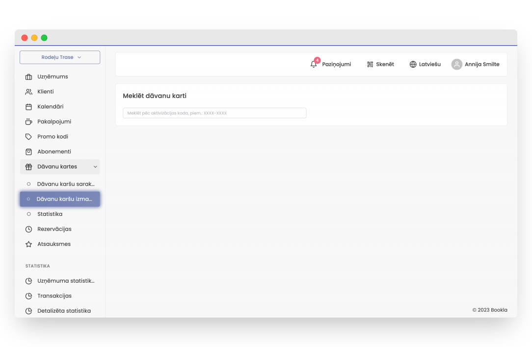 meklēt dāvanu kartes